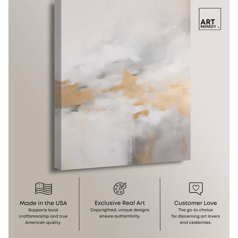 Mellowed Mist II Canvas by Art Remedy, Gallery Wrapped