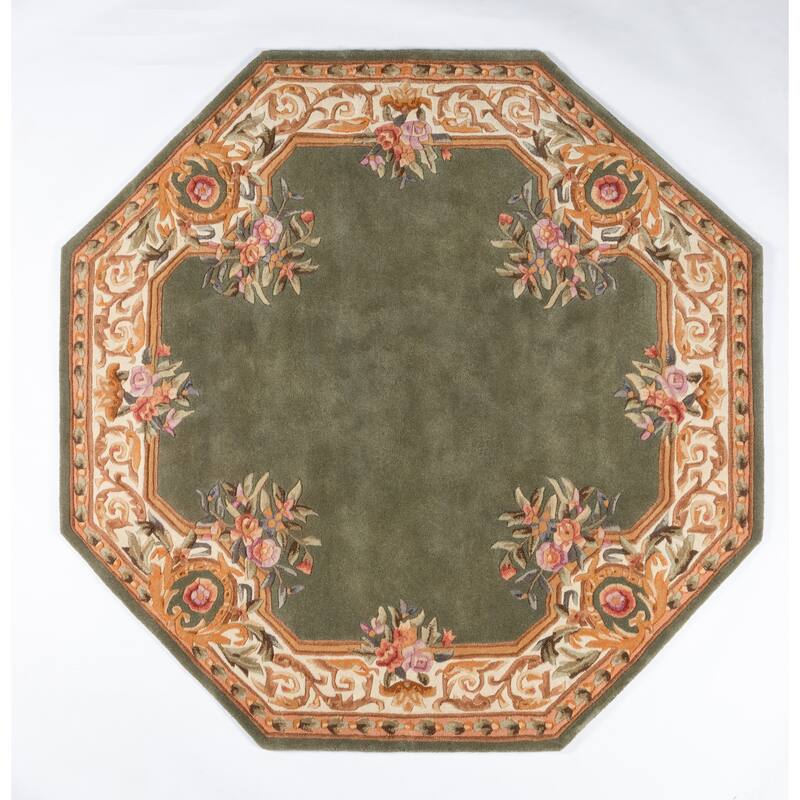 Momeni Harmony Hand Tufted Wool Traditional Floral Area Rug