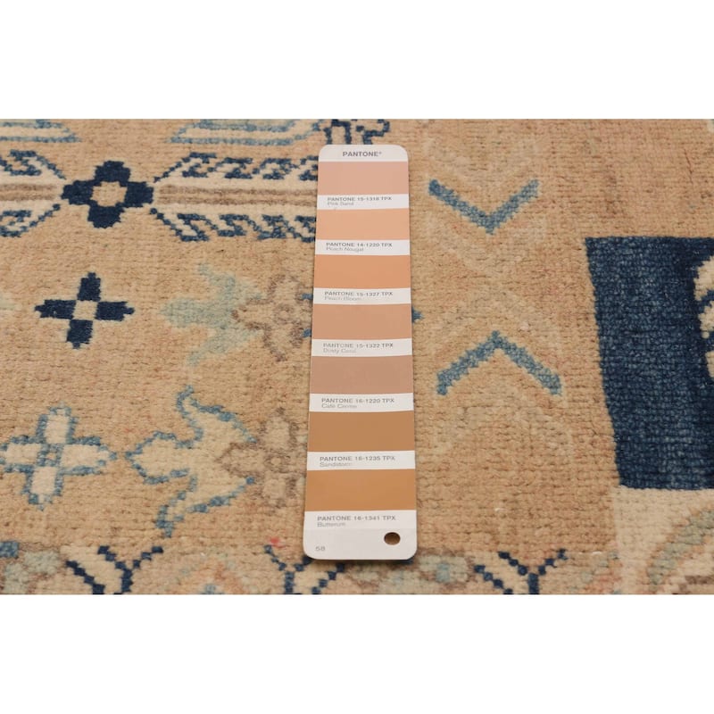 ECARPETGALLERY Hand-knotted Finest Ghazni Copper Wool Rug - 8'1 x 9'11