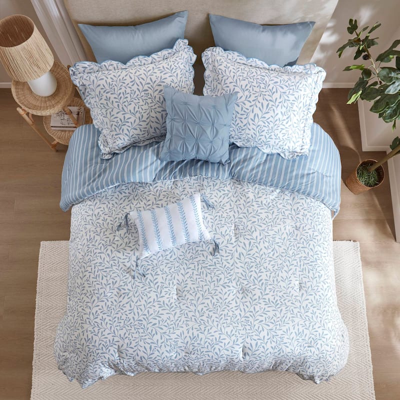 Madison Park Darcy 5 Piece Print Comforter Set