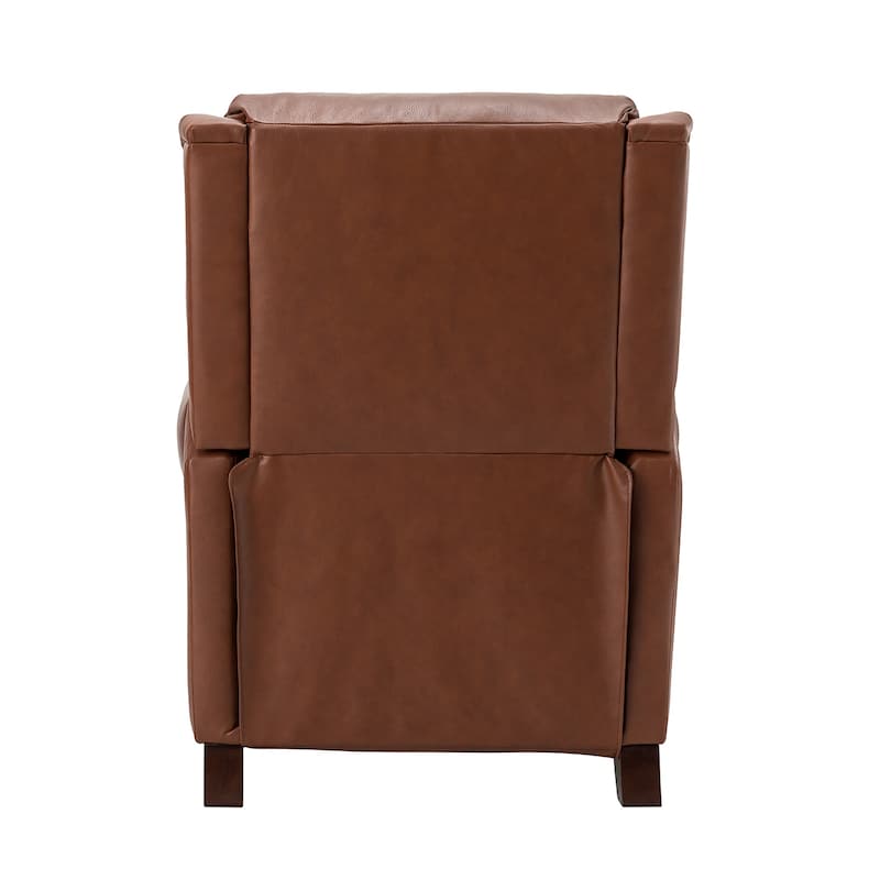 Alicia 32.68" Wide Genuine Leather Manual Recliner