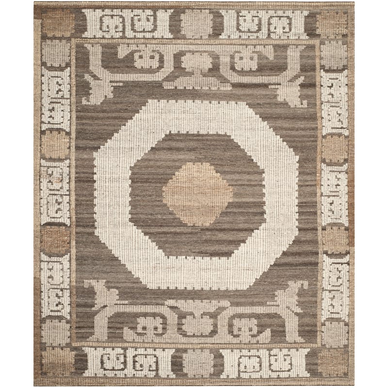 SAFAVIEH Hand-knotted Kenya Vaimi Southwestern Tribal Wool Rug