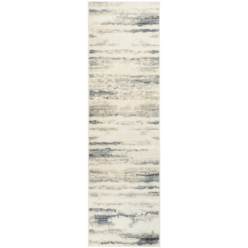 Nourison Serenity Home Indoor only Abstract Area Rug - 2' 2" x 7' 6" - Blue/Multicolor
