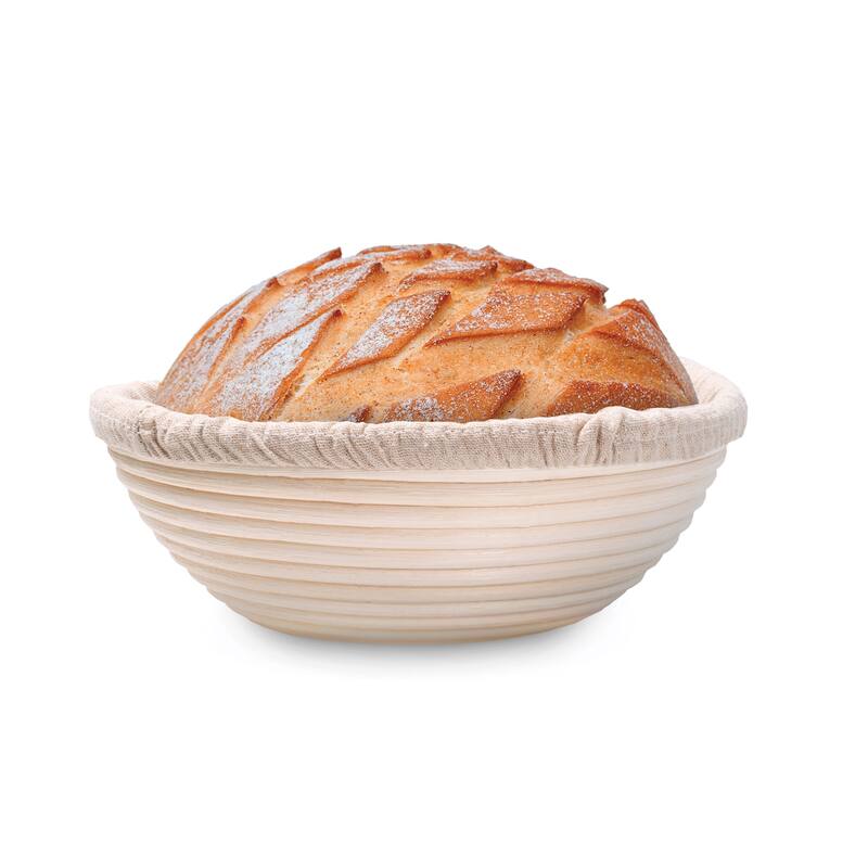 Mrs. Anderson's Baking Brotform Bread-Proofing Basket, Round