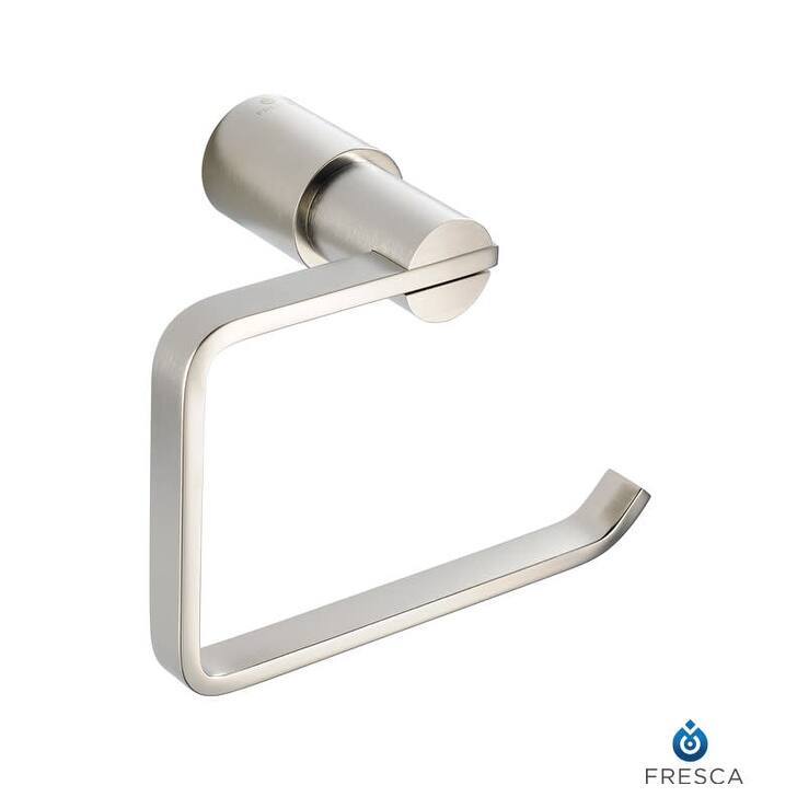 Fresca Magnifico Single Bar Wall Mounted Tissue Holder - Brushed Nickel