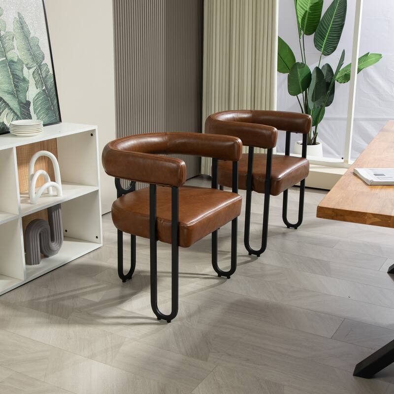 Mid Century Style Dining Chair Set of 2