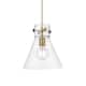 Option Brushed Brass / Clear