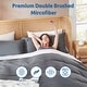 preview thumbnail 71 of 175, Nestl Ultra Soft Double Brushed Microfiber Duvet Cover Set with Button Closure