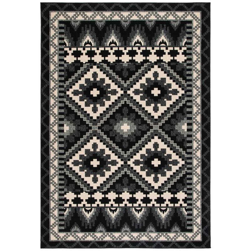 SAFAVIEH Veranda Bukuroshe Indoor/ Outdoor Waterproof Patio Backyard Rug