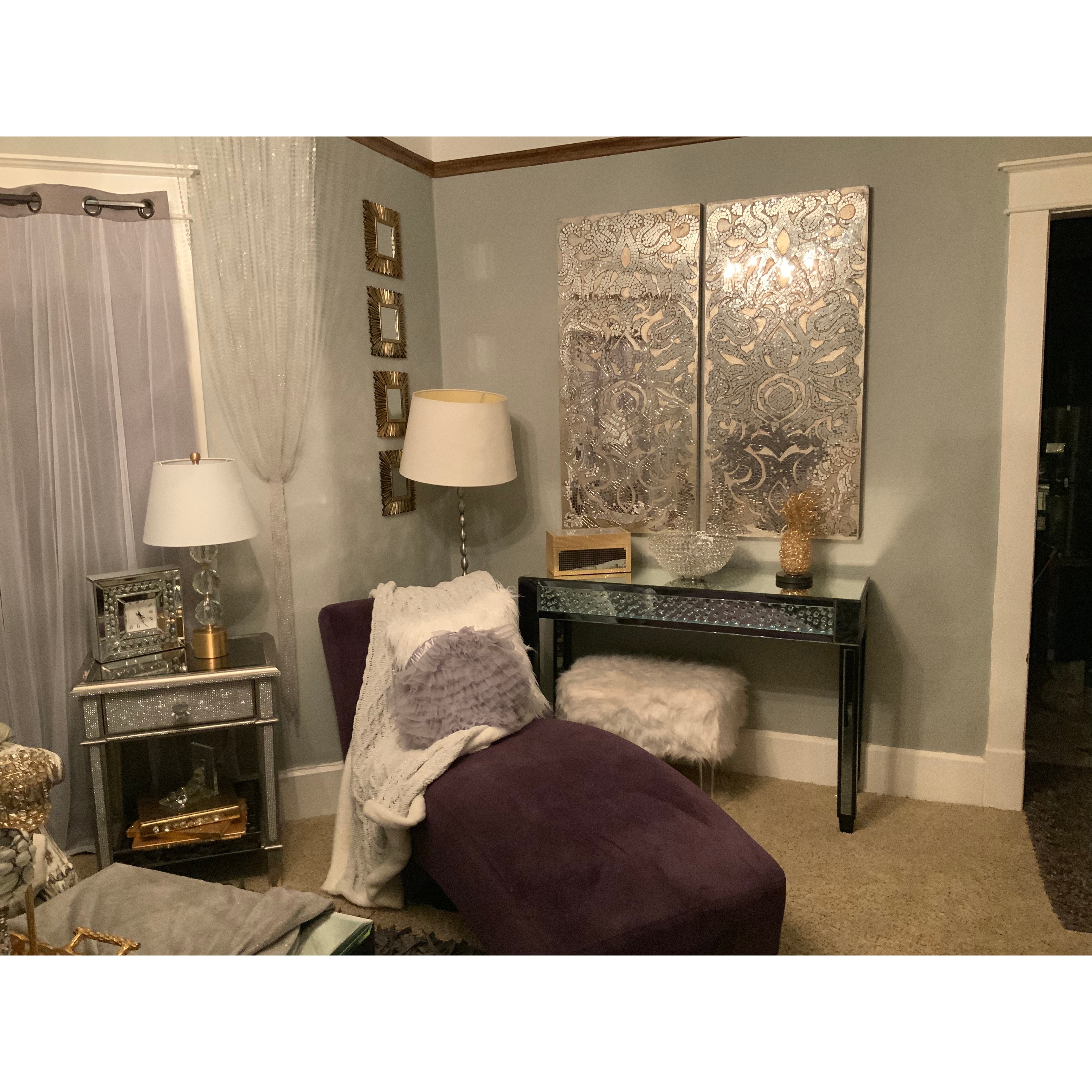 LUSH DECOR GROMMET Sheer Panel Pair with Insulated Blackout $38.69