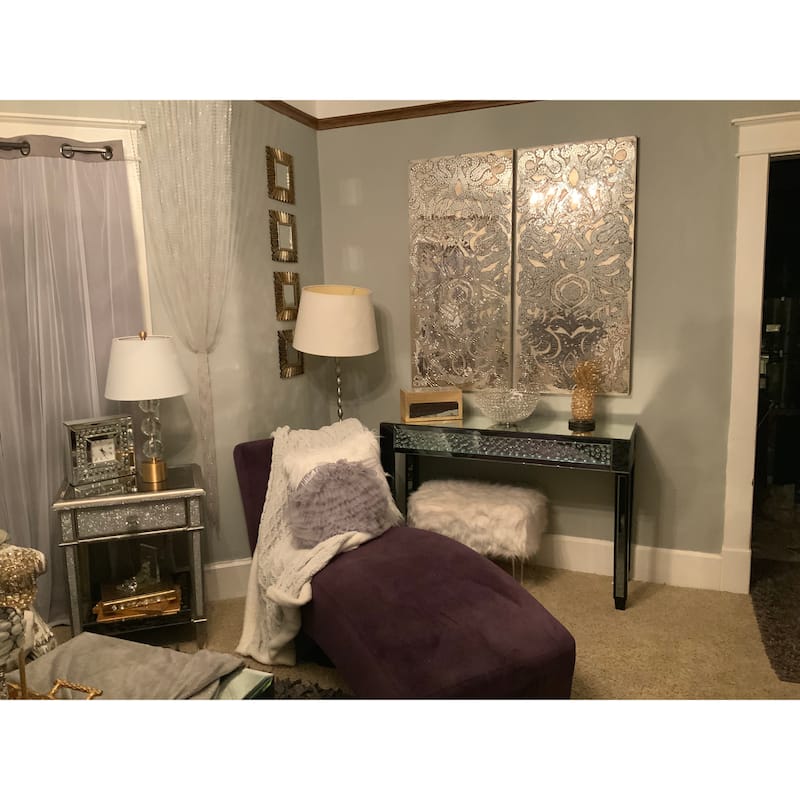 Lush Decor Grommet Sheer Panel Pair with Insulated Blackout Lining