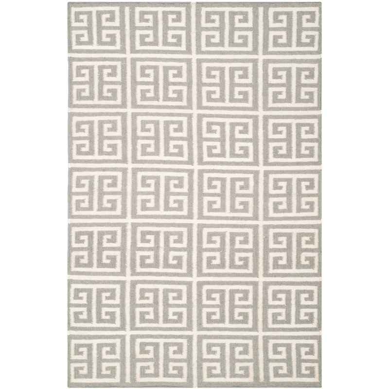 SAFAVIEH Handmade Flatweave Dhurries Oliga Modern Wool Rug