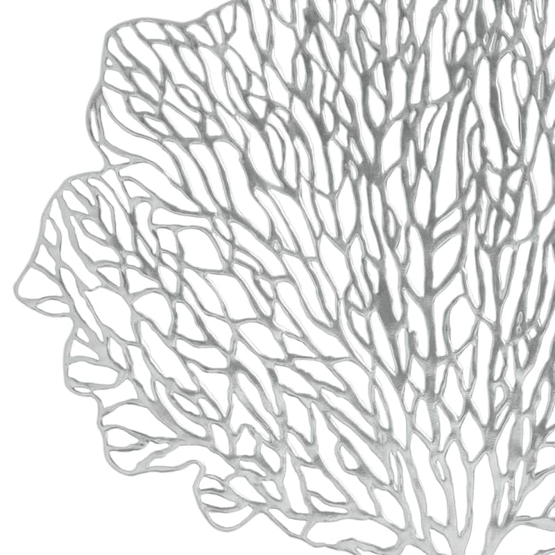 Home Details 4 Pack Coral Shape Placemat