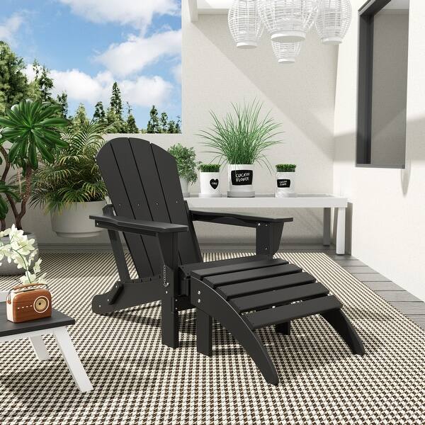 Polywood Adirondack Chair Sundale Outdoor Folding Adirondack - Main Image