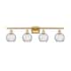 Option Satin Gold / Clear Water Glass