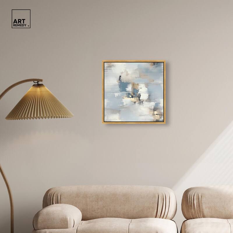 Morning Mist Over the Water Canvas by Art Remedy