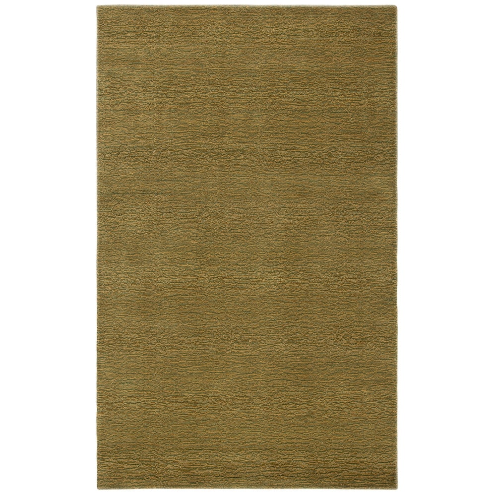 SAFAVIEH Handmade Himalaya Palm Border Modern Wool Rug