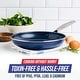 preview thumbnail 4 of 8, Blue Diamond Toxin-Free Ceramic Non-Stick Open Frying Pan