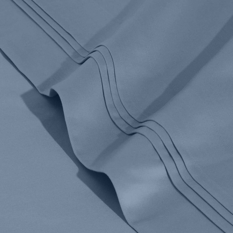 Blue Nile Mills 1500 Thread Count Egyptian Cotton Deep Pocket Solid Sheet Set