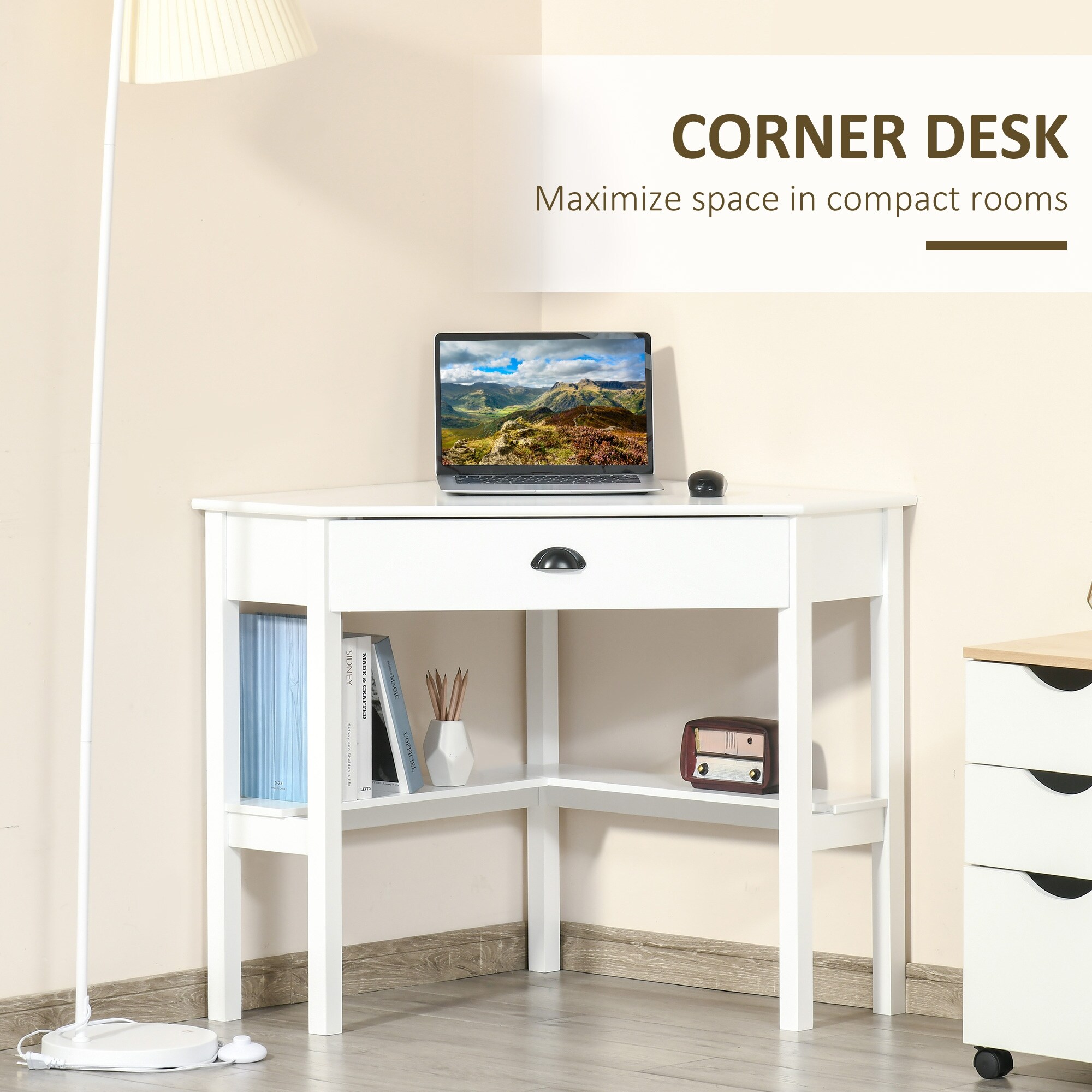 https://ak1.ostkcdn.com/images/products/is/images/direct/7297a302b83f3372abe2dd8fed58c3bfb94d4025/HOMCOM-Corner-Desk%2C-Triangle-Computer-Desk-with-Drawer-and-Storage-Shelves-for-Small-Space.jpg