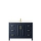 preview thumbnail 63 of 67, Daria 48 Inch Single Vanity, Cultured Marble Top