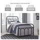 preview thumbnail 5 of 5, Nashburg Twin Metal Bed - Multi