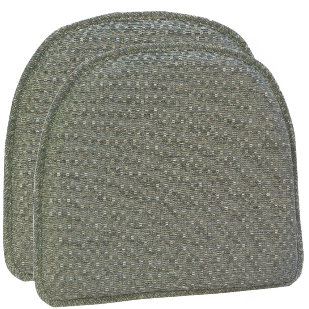 Klear Vu Raindrops Dining Chair Cushion Set