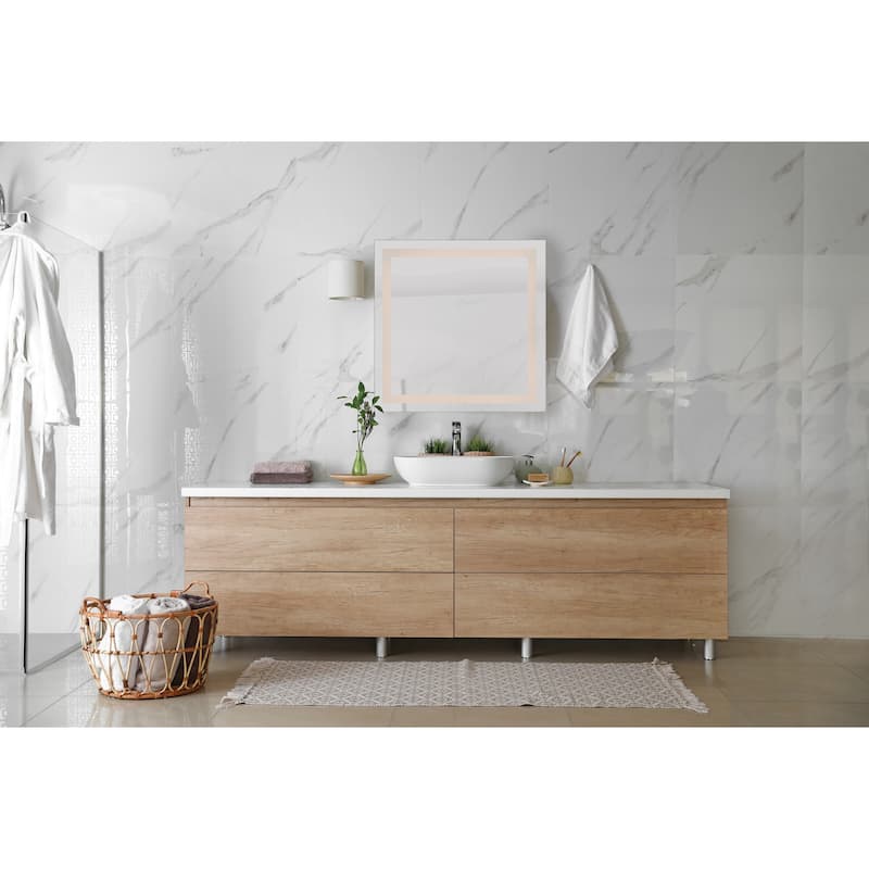 Access Lighting Peninsula 30-inch Square LED Mirror