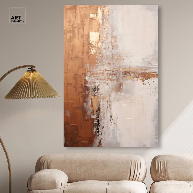 Burnished Memory Canvas by Art Remedy, Gallery Wrapped