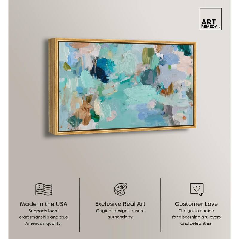 Layers of Feeling II Canvas by Art Remedy
