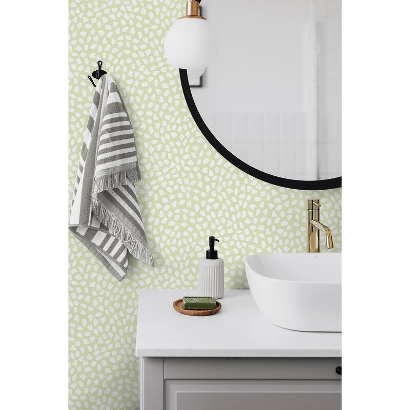 Seabrook Designs Confetti Spot Abstract Unpasted Wallpaper