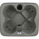 preview thumbnail 7 of 6, LifeSmart LS100 Taupe 4 Person Plug and Play Square Hot Tub Spa with Black Cover - 270