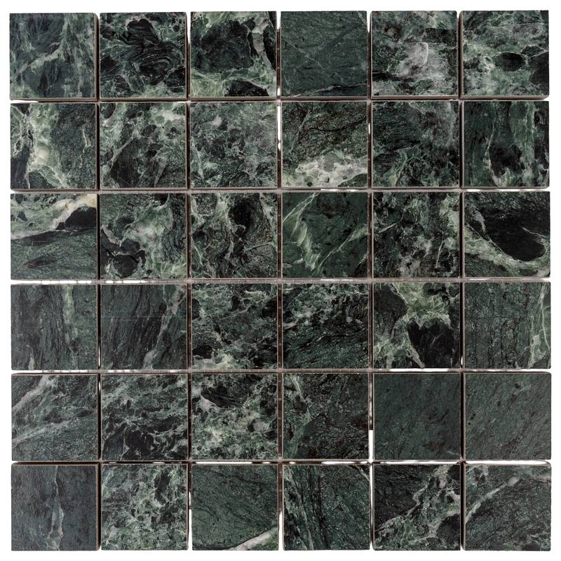 Regalia 12x12 in. Matte Gres Porcelain Uniform Square Mosaic Wall and Floor Tile (5.82 sq ft/case, 6-Pack)