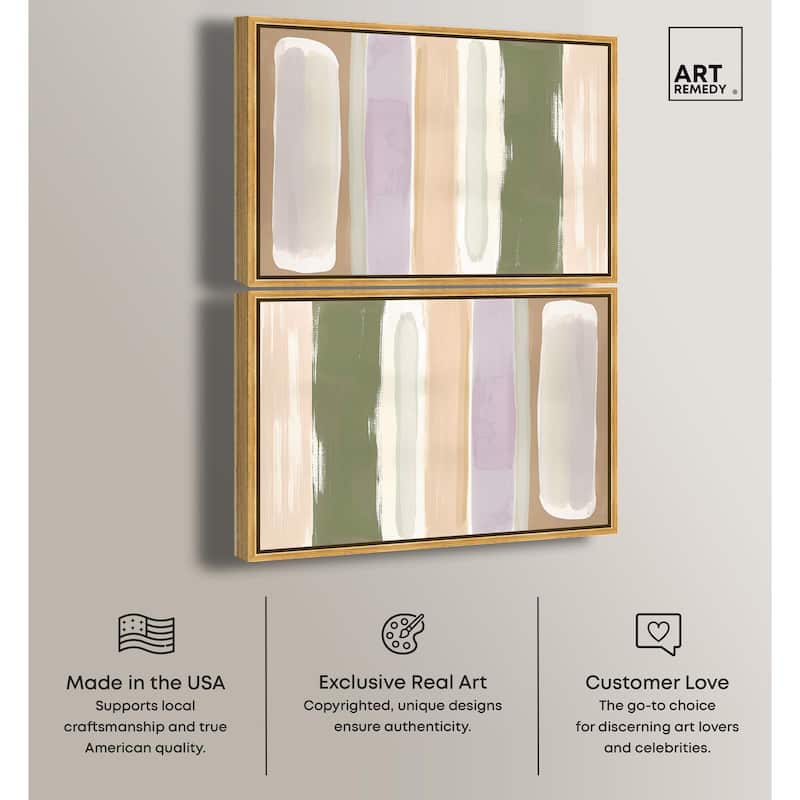 Sandstone Hush Canvas by Art Remedy