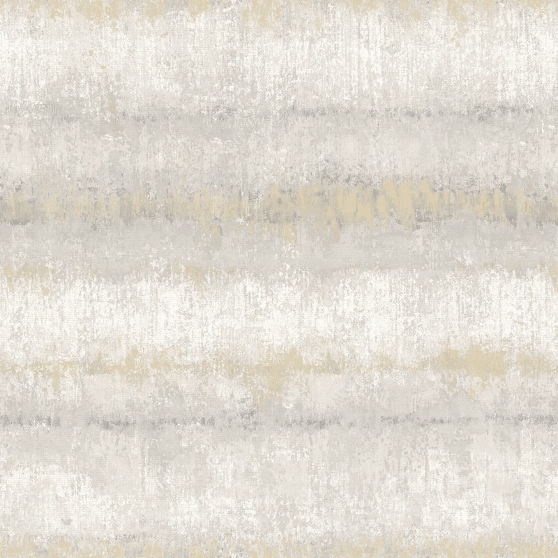 A-Street Prints Morningtide Grey Textured Stripe Wallpaper