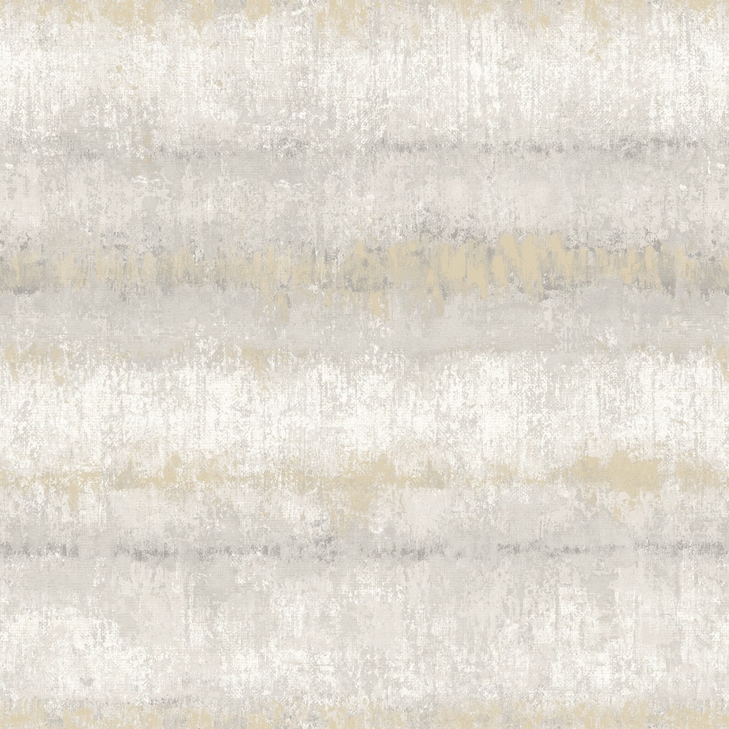 A-Street Prints Morningtide Grey Textured Stripe Wallpaper