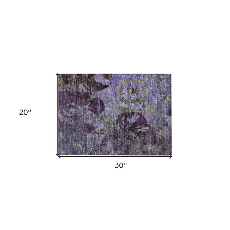 Nax Unique Abstract Weather Resistant Timeless Fusion Runner Outdoor Rug