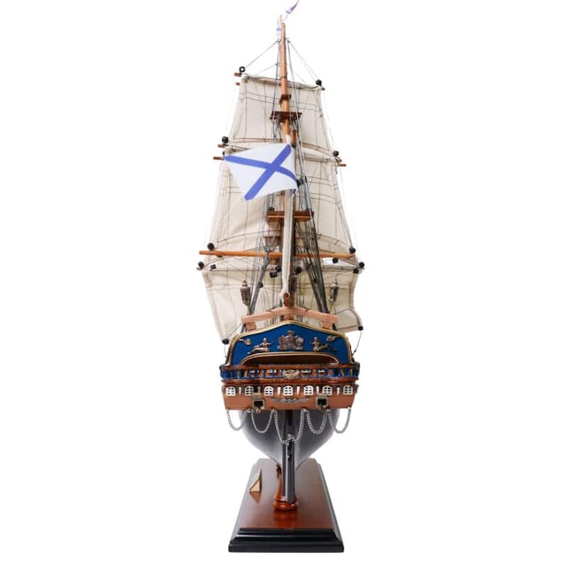 Three Hierarchs (Tri Sviatitelia) Painted Medium Admiral Line