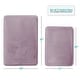 preview thumbnail 25 of 153, Empyrean Ultra Soft Plush Bathroom Rug - Non-Slip, Velvet, Memory Foam Bath Mat - Set of 2