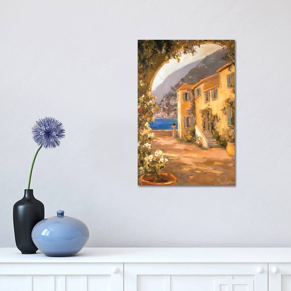 iCanvas "Italian Villa I" by Allayn Stevens Canvas Print