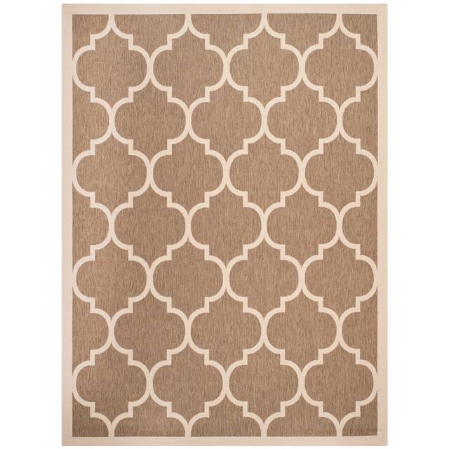 SAFAVIEH Courtyard Kathy Indoor/ Outdoor Waterproof Patio Backyard Rug