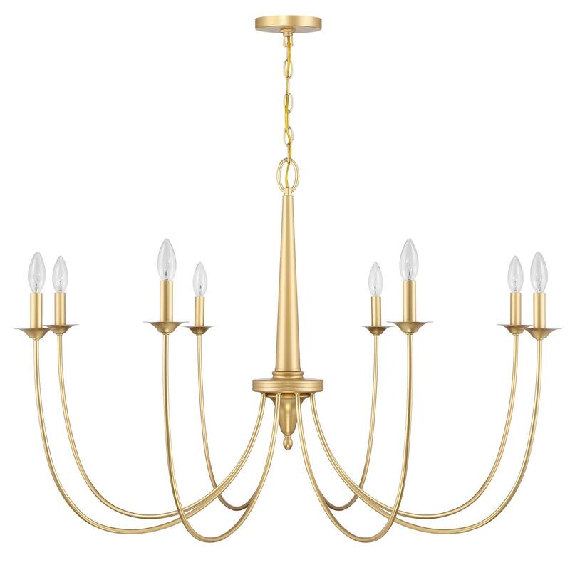 Stonecrest 8-Light Chandelier - French Gold