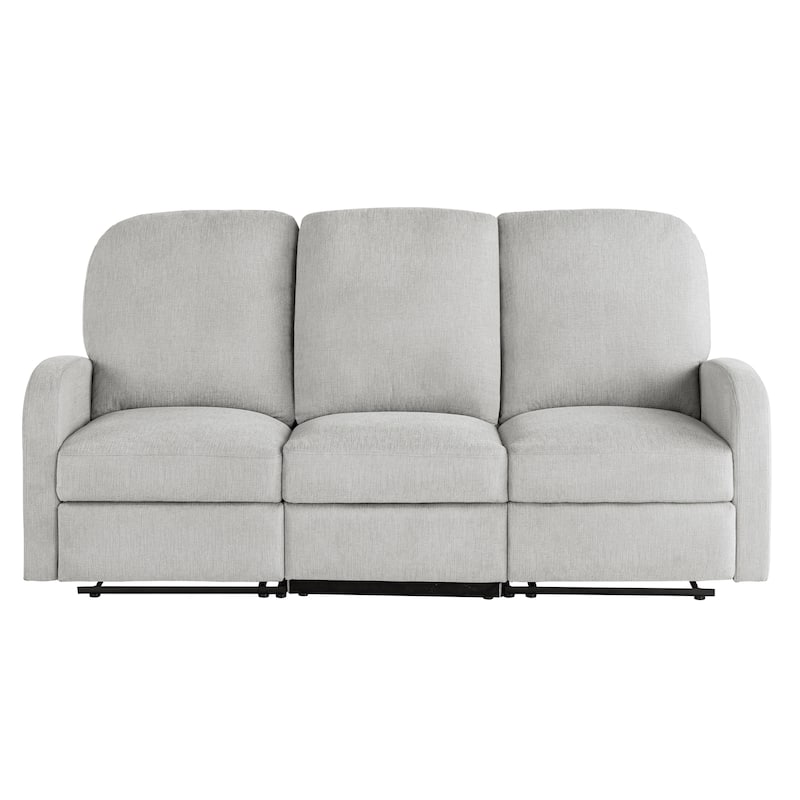 Relax-A-Lounger Parker Reclining Sofa in Woven Polyester Fabric