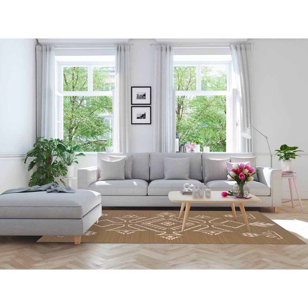 DELILAH BROWN Area Rug By Kavka Designs