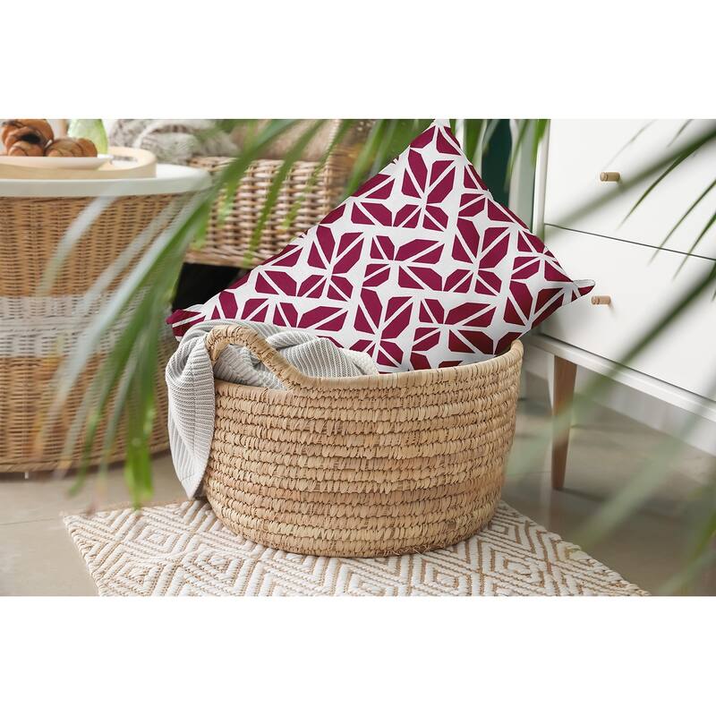 Kaleidoscope Graffiti Accent Pillow