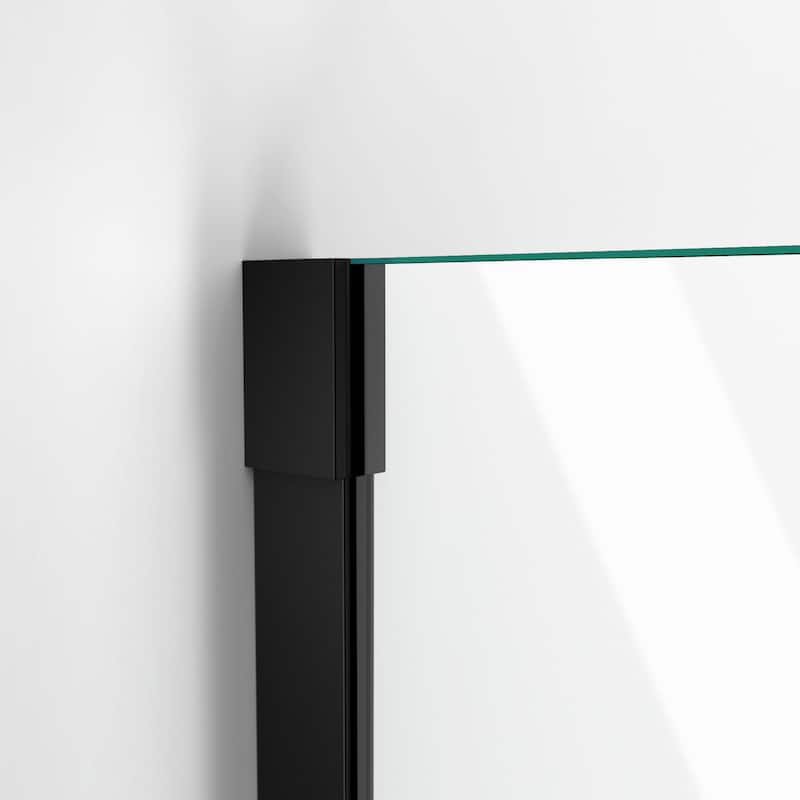 DreamLine Unidoor-X 67-67 1/2 in. W x 72 in. H Frameless Hinged Shower Door - 67" - 67.5" W