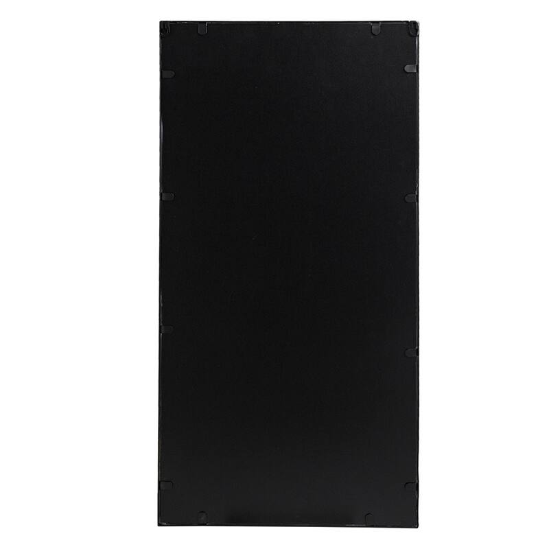 32" Rectangular Wall Mirrors with Black Frame, Home Decor for Living Room Bedroom Entryway