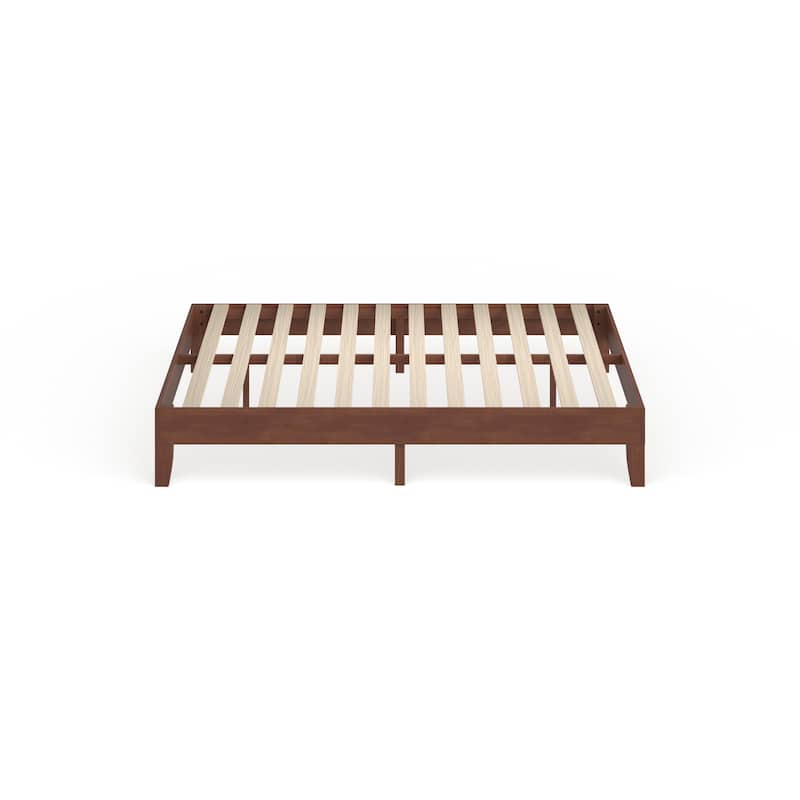 Porch & Den Neron 12-inch Deluxe Wood King-size Platform Bed