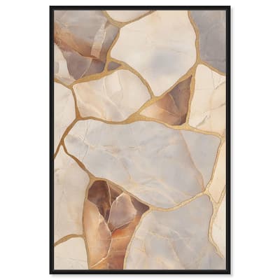 Textured Earthy Tones II Canvas by Art Remedy
