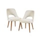preview thumbnail 2 of 49, INK+IVY Nola Upholstered Dining Side Chairs with Cutout Back design (Set of 2)